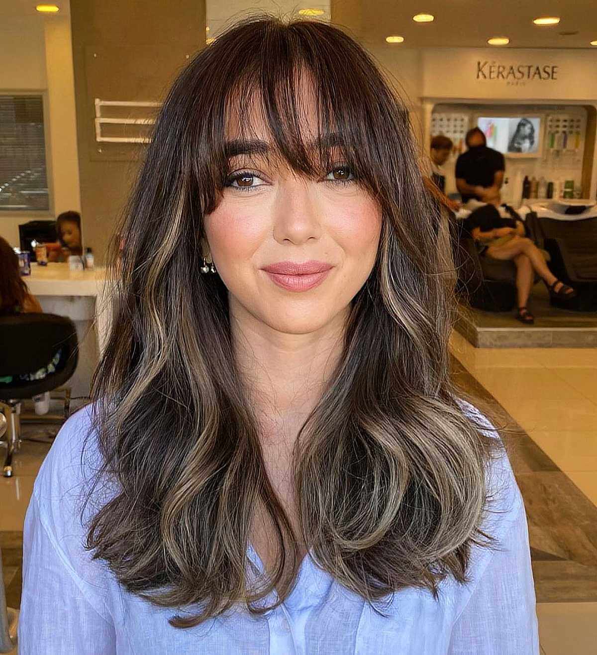 31 Cutest Wispy Bangs on Long Hair to Revamp Your Style