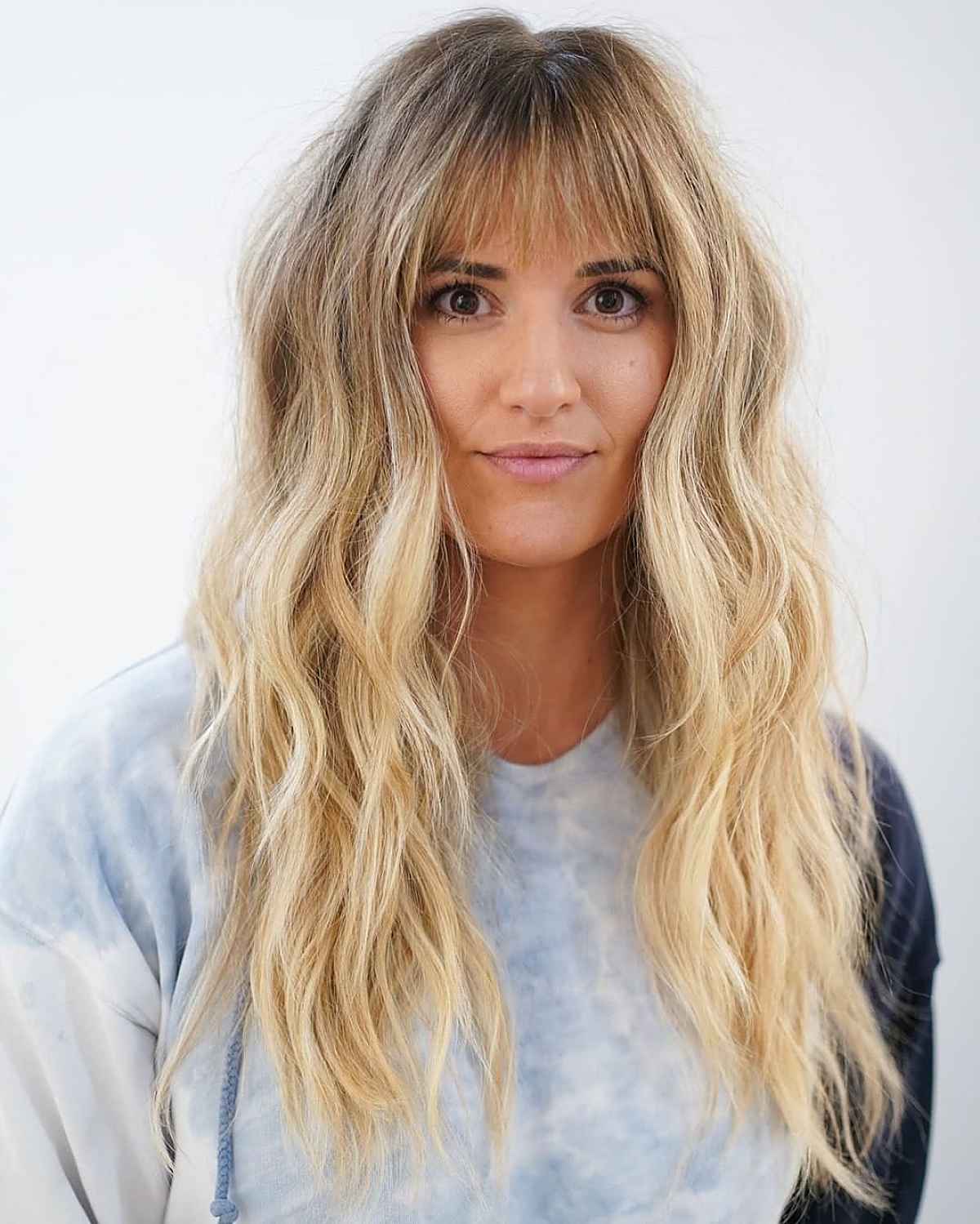 31 Cutest Wispy Bangs on Long Hair to Revamp Your Style