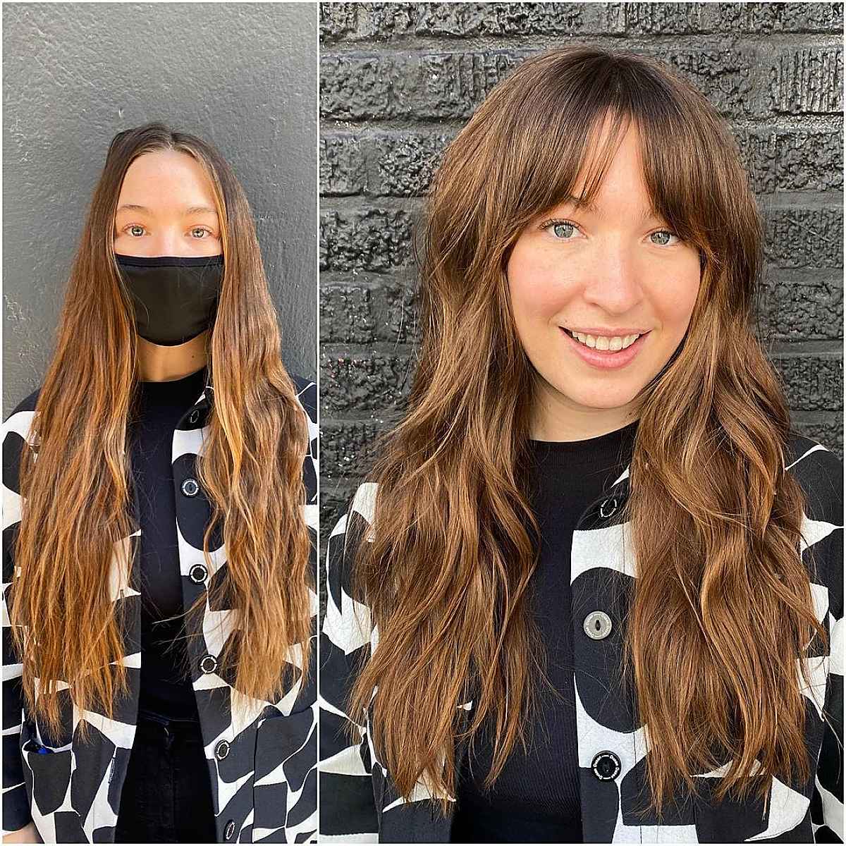 Curtain Bangs with Layers: 30+ Gorgeous Ways to Get This Haircut