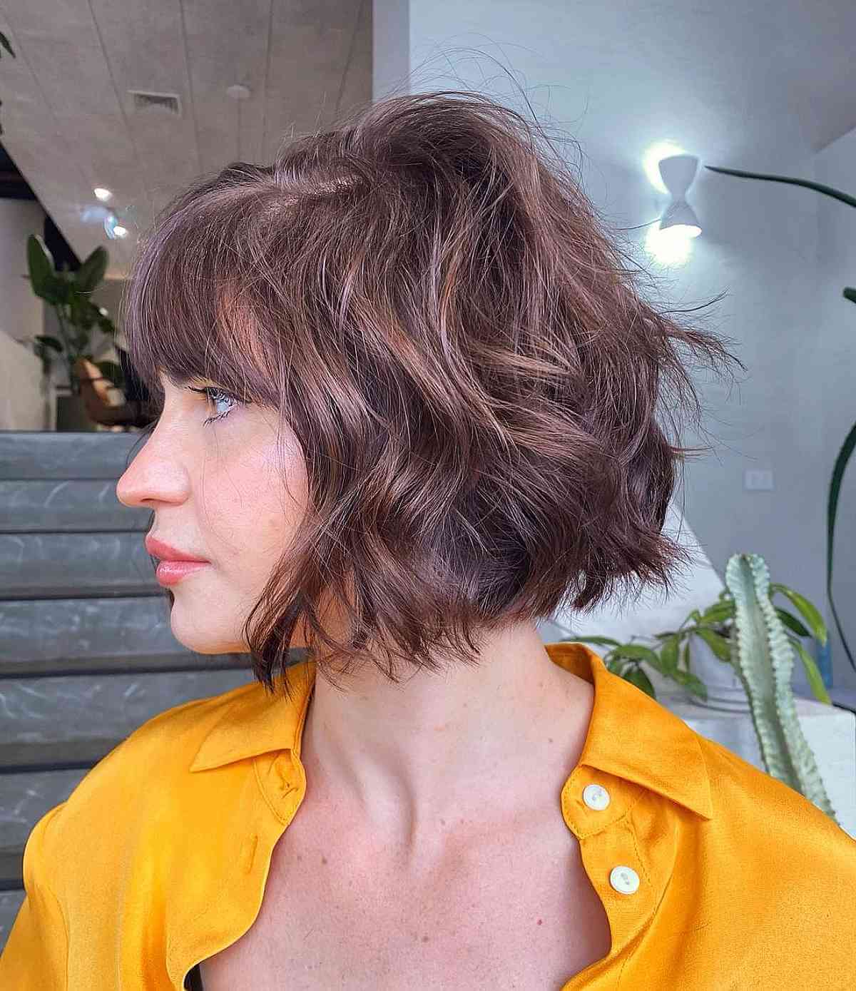 38 Best Ways to Pair Thin Hair with Bangs for Chic &amp; Voluminous Haircut
