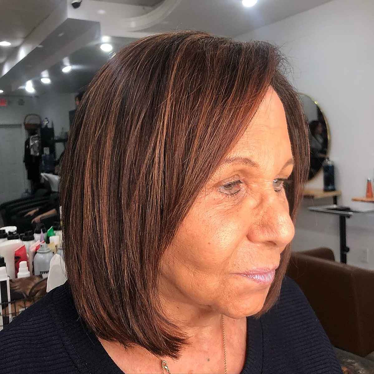 Top 10 Fall Hair Colors for Women Over 70 in 2023