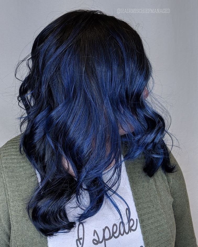 Dark Blue Hair &#8211; How to Get This Darker Hair Color in 2023