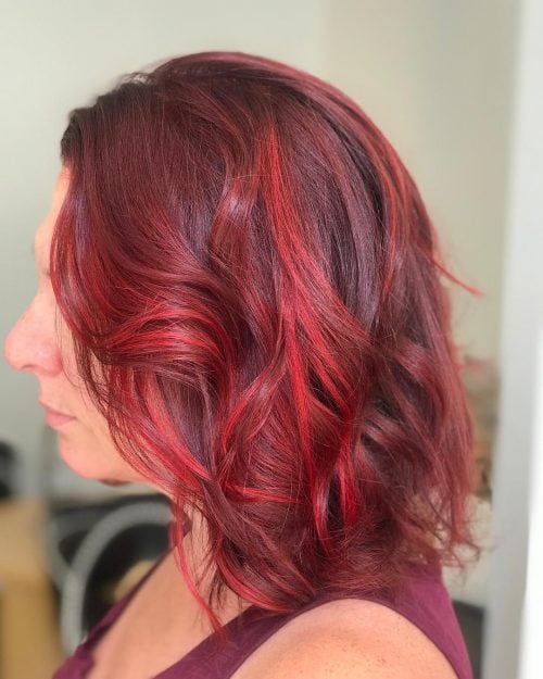 19 Greatest Red-Violet Hair Color Ideas Trending in 2023