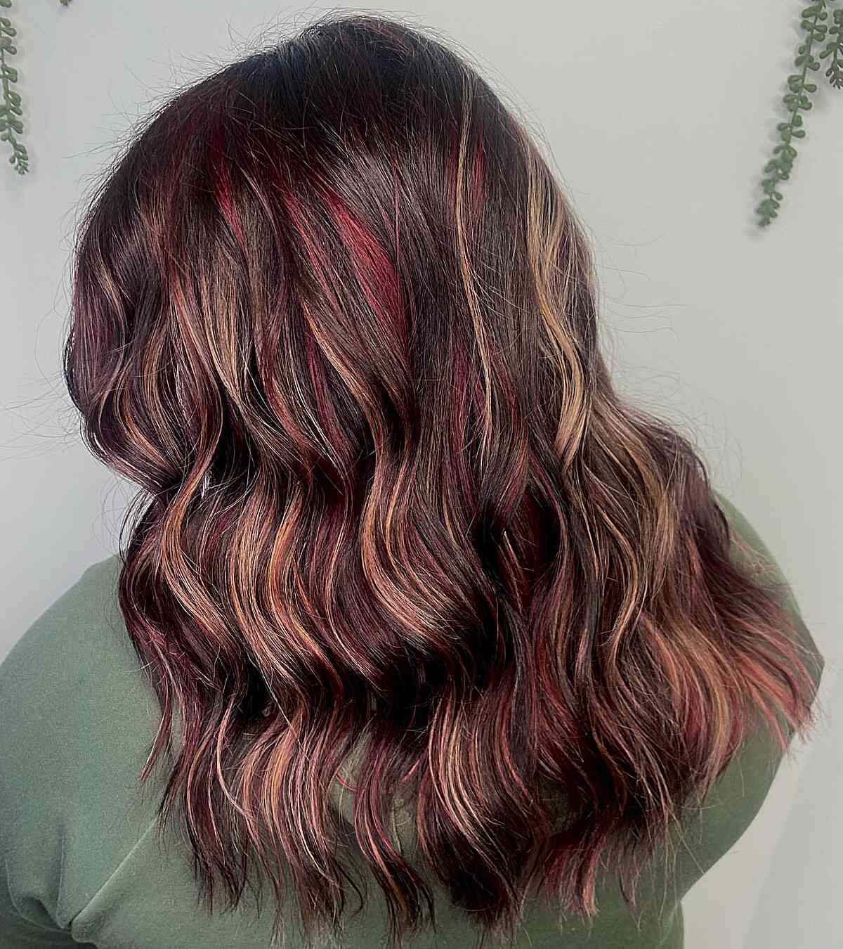 Red and Black Hair: Ombre, Balayage &amp; Highlights