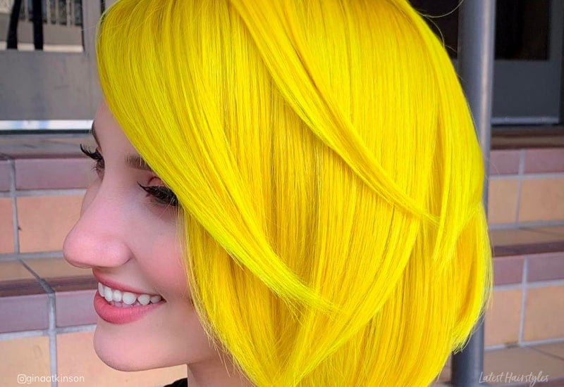 27 Surprisingly Trendy Yellow Hair Color Ideas in 2023