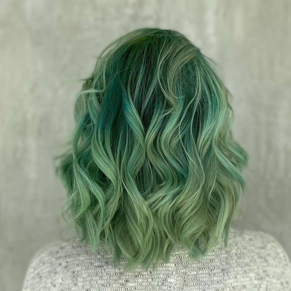 Light to Dark Green Hair Colors &#8211; 45 Ideas to See (Photos)