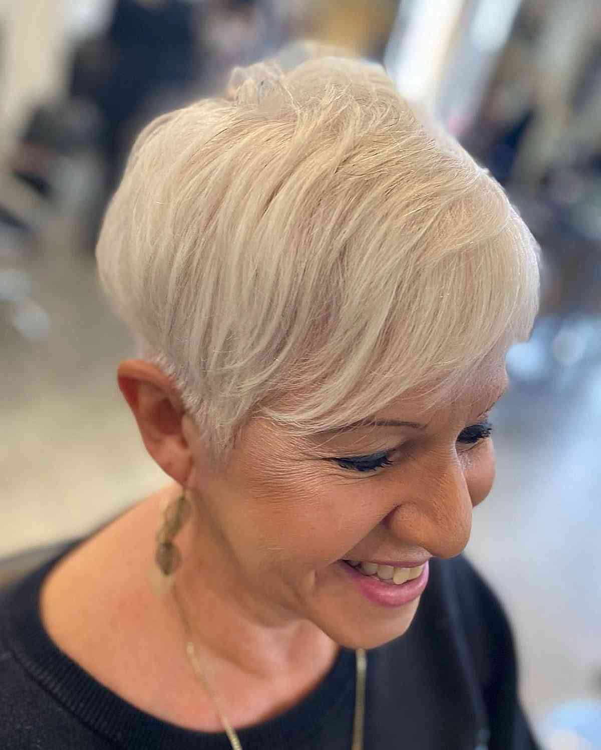 39 Most Stylish Pixie Haircuts for Women Over 60
