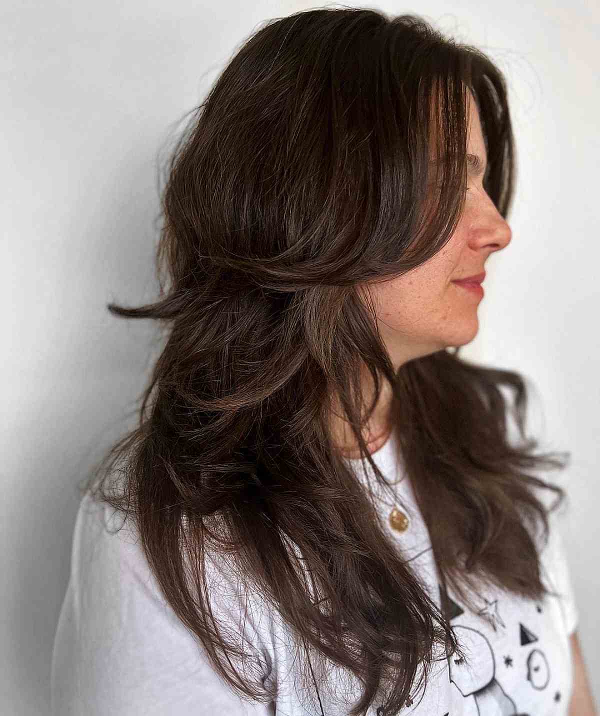 25 Best Shag Haircuts Women Over 40 Can Pull Off