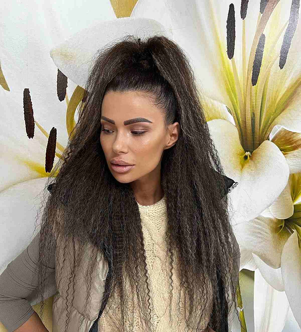 23 Modern Ways to Style Crimped Hair