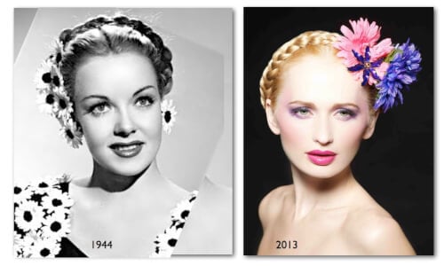 39 Easy Retro &amp; Vintage Hairstyles to Try This Year