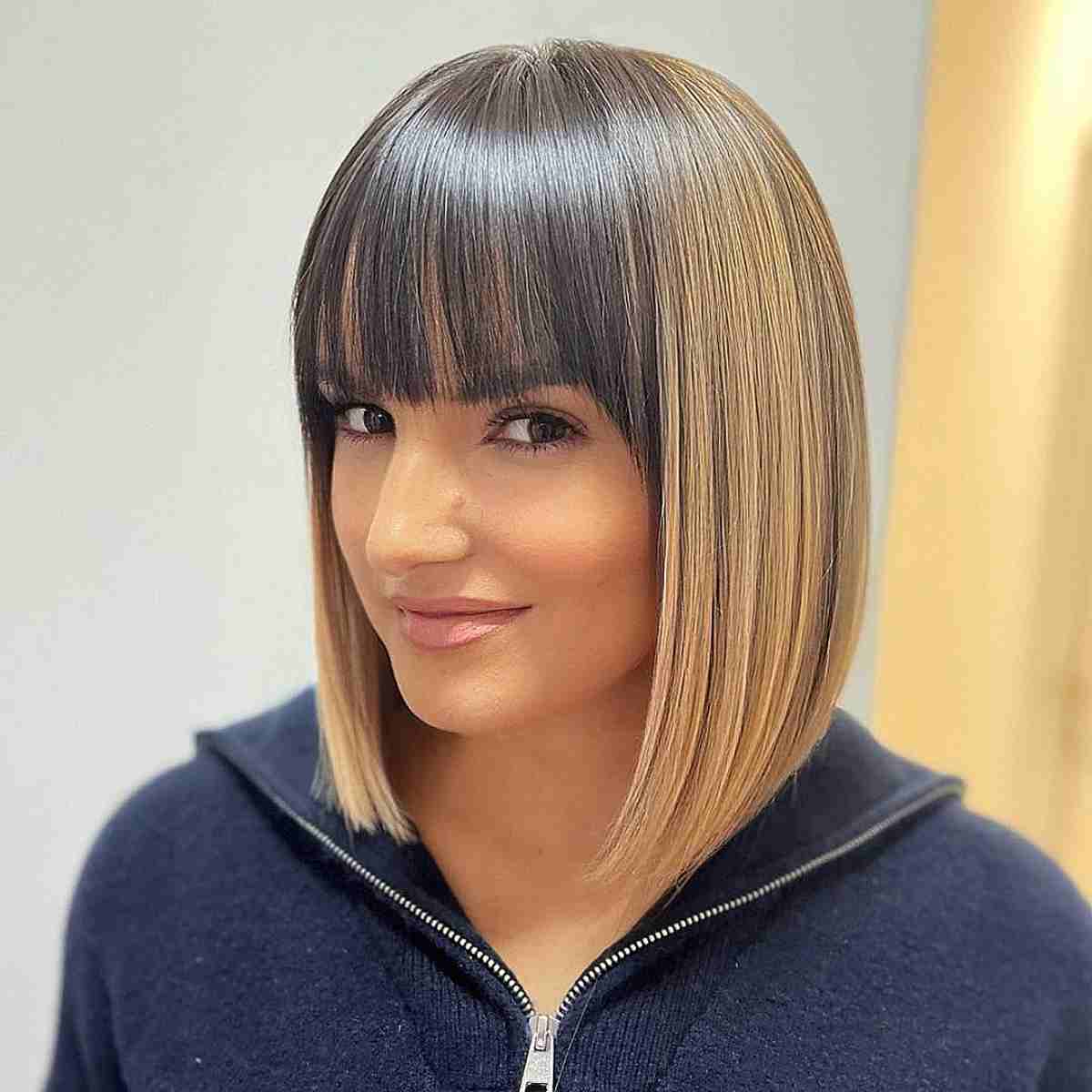 18 Super Cute &amp; Fun Ways to Get Short Straight Hair With Bangs