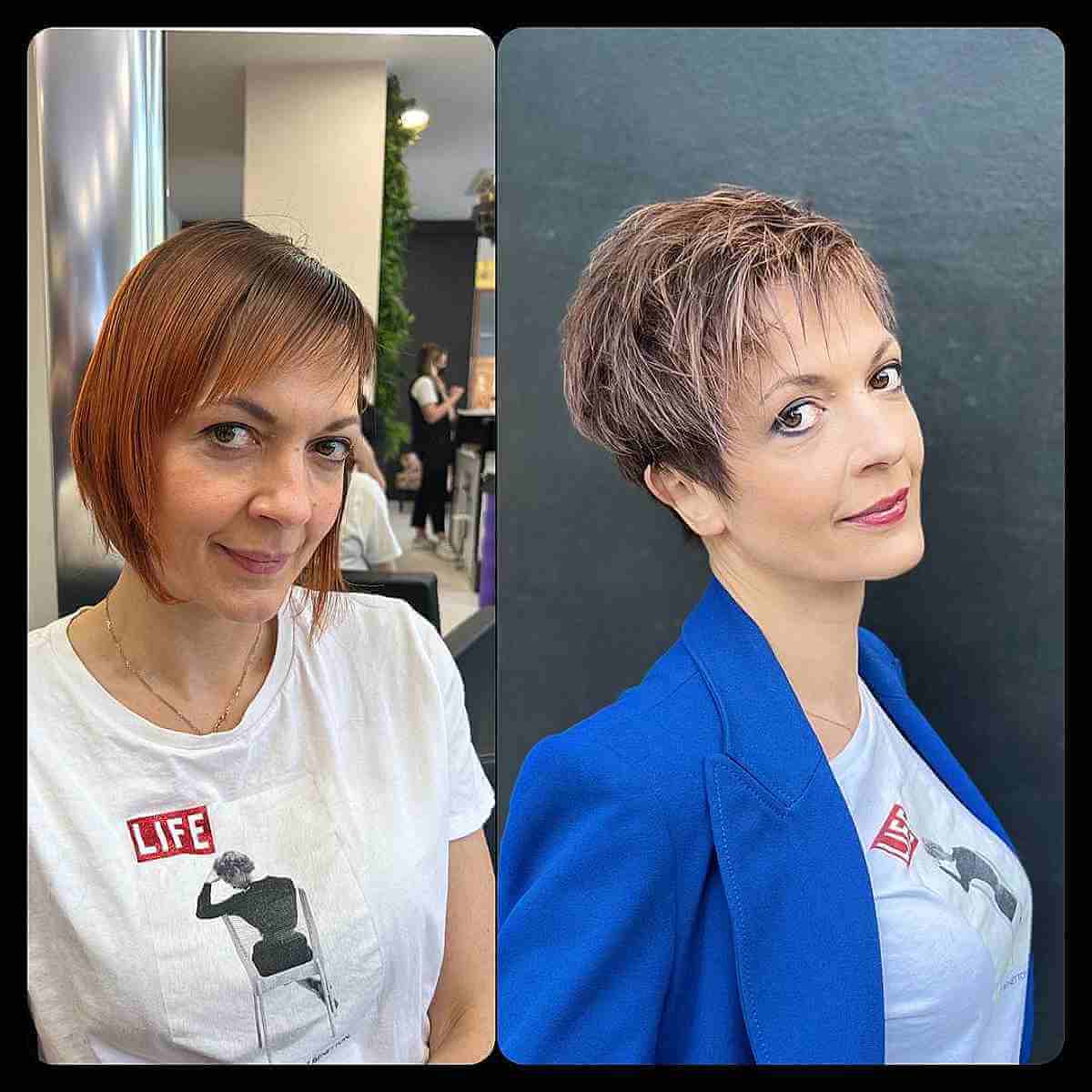 61 Sexiest Short Hairstyles for Women Over 40 in 2023