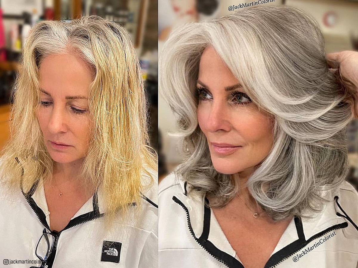 25 Gorgeous Feathered Haircuts Older Women Are Getting Right Now