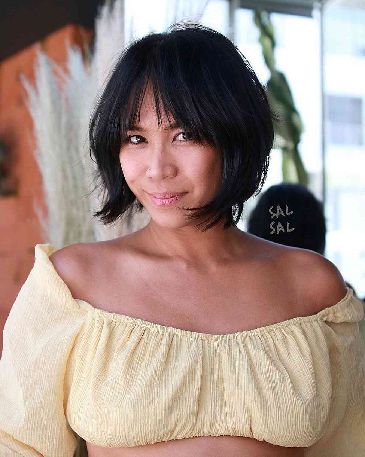 32 Cutest Ways to Get Wispy Bangs for Short Hair