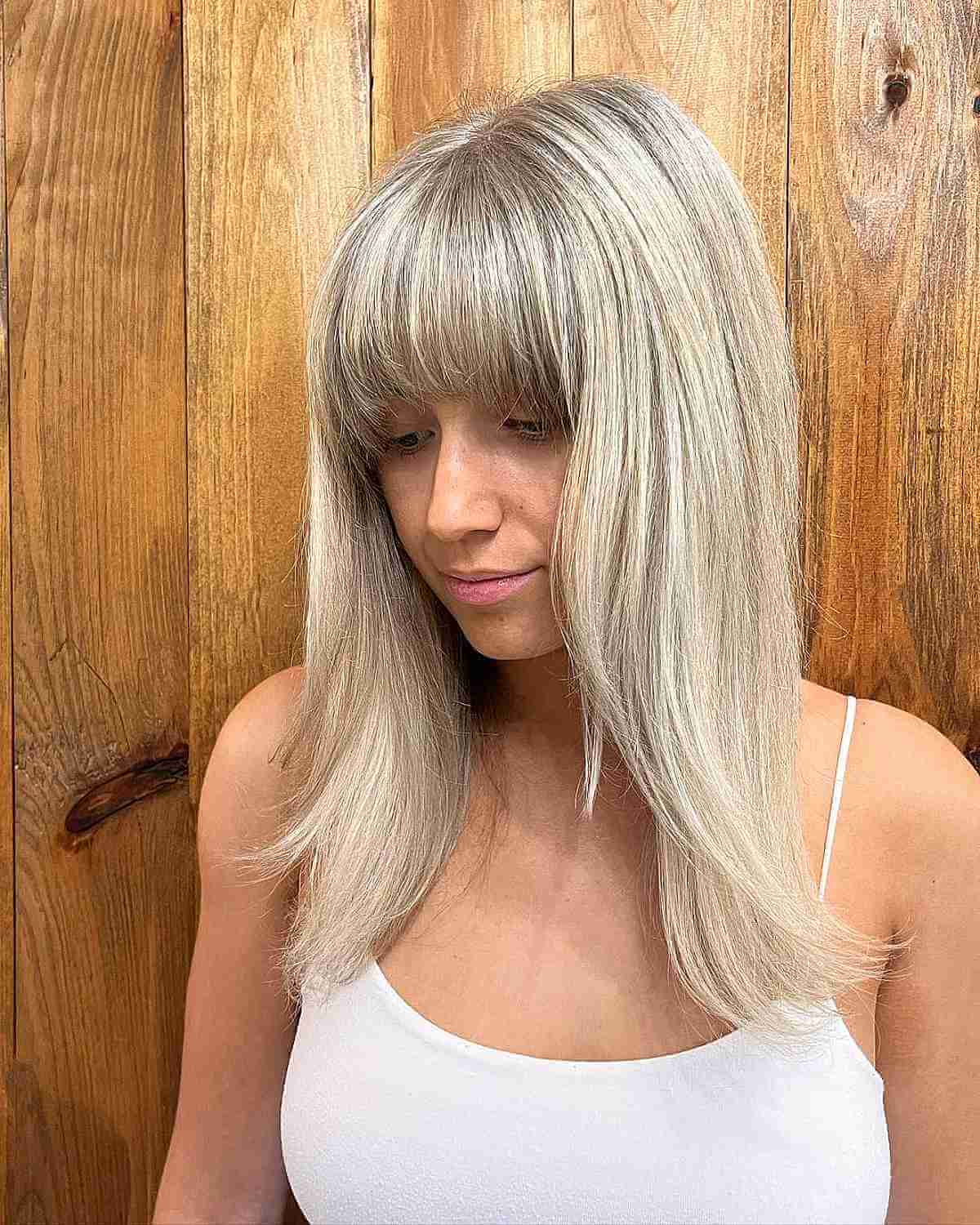 34 Cutest Ways to Pair Straight Hair With Bangs