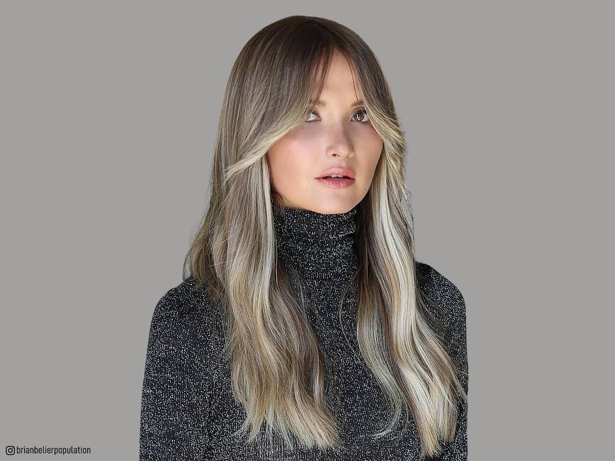 22 Best Ways to Pair Long Curtain Bangs with Straight Hair