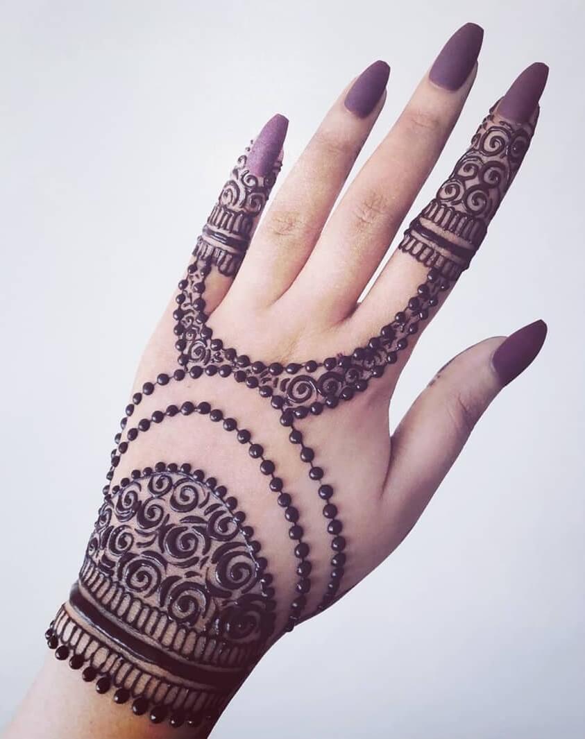 40+ Trendy Back Hand Mehndi Designs for Modern Brides