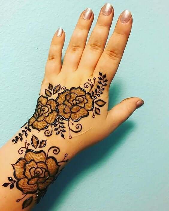 40+ Trendy Back Hand Mehndi Designs for Modern Brides