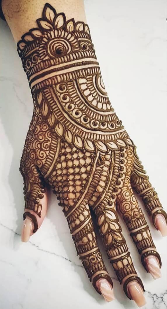 40+ Trendy Back Hand Mehndi Designs for Modern Brides