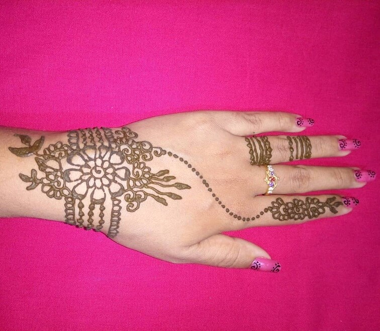 40+ Trendy Back Hand Mehndi Designs for Modern Brides