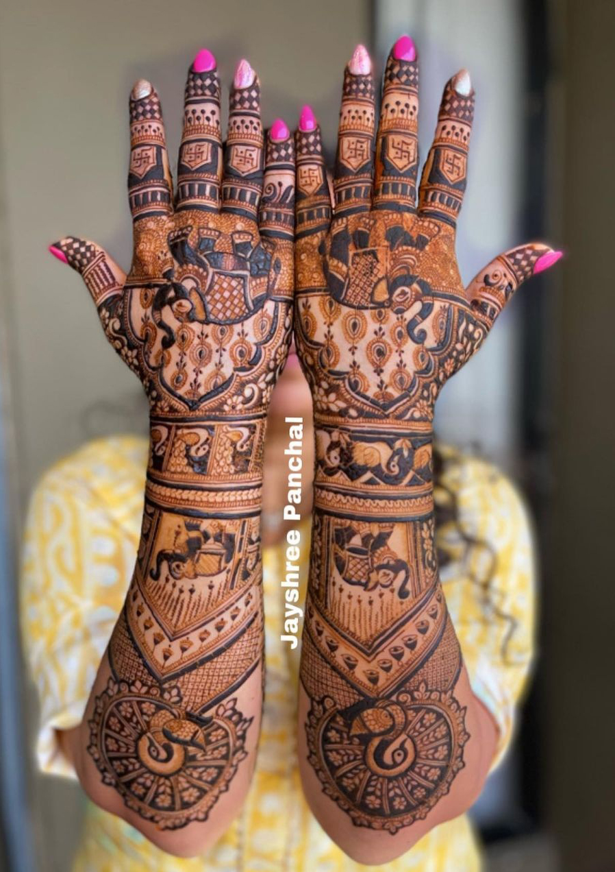 40+ Trendy Back Hand Mehndi Designs for Modern Brides