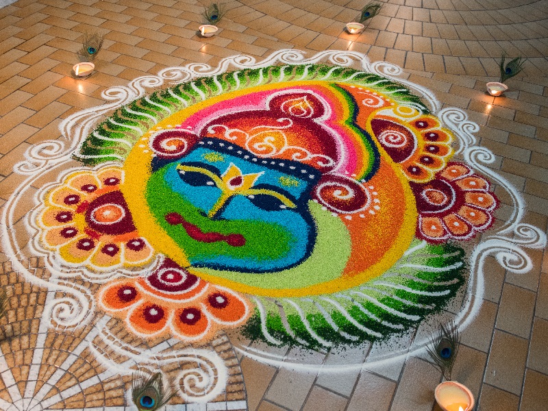 80+ Simple Rangoli Designs to Brighten Your Home 2025