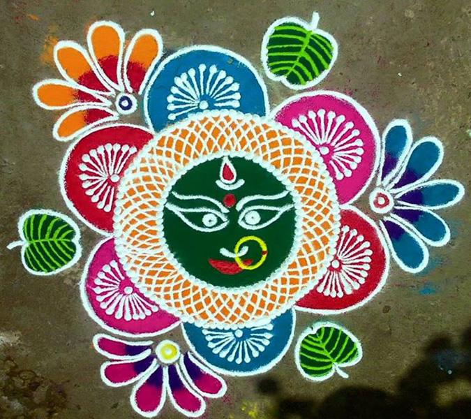 80+ Simple Rangoli Designs to Brighten Your Home 2025
