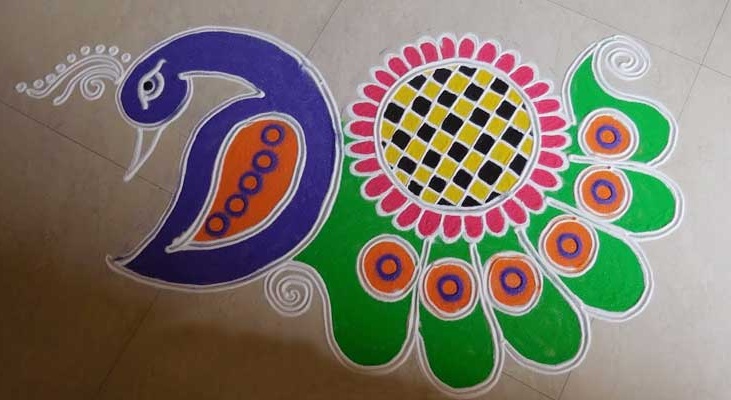 80+ Simple Rangoli Designs to Brighten Your Home 2025