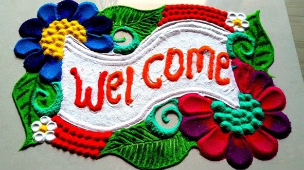 80+ Simple Rangoli Designs to Brighten Your Home 2025