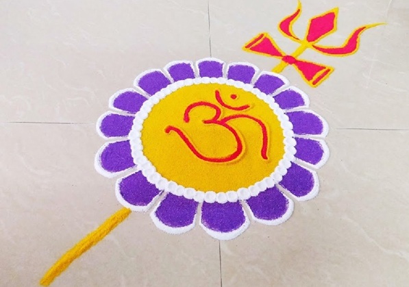 80+ Simple Rangoli Designs to Brighten Your Home 2025
