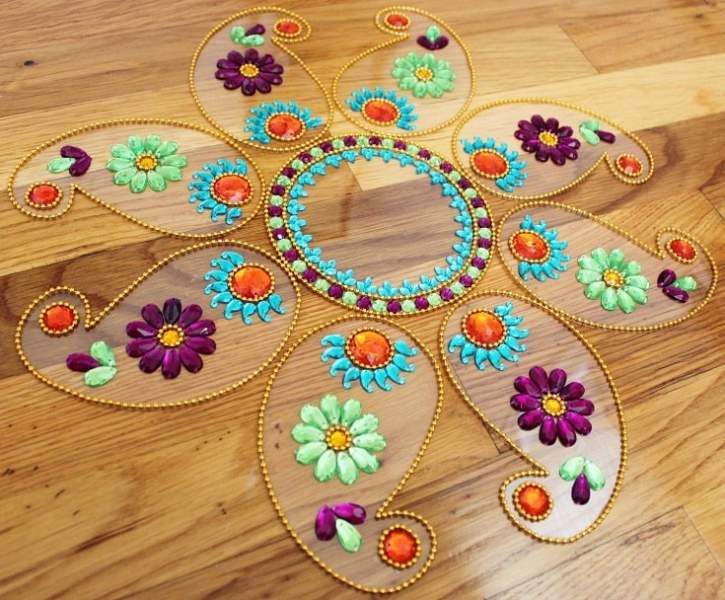80+ Simple Rangoli Designs to Brighten Your Home 2025