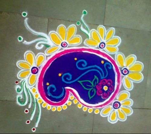 80+ Simple Rangoli Designs to Brighten Your Home 2025