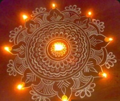 80+ Simple Rangoli Designs to Brighten Your Home 2025