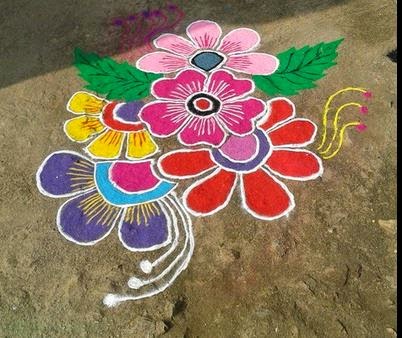 80+ Simple Rangoli Designs to Brighten Your Home 2025
