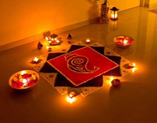 80+ Simple Rangoli Designs to Brighten Your Home 2025