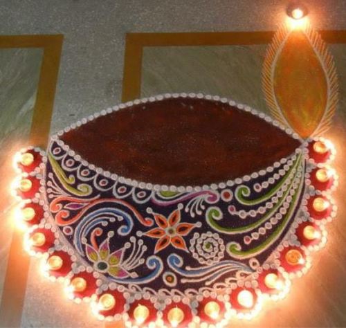 80+ Simple Rangoli Designs to Brighten Your Home 2025