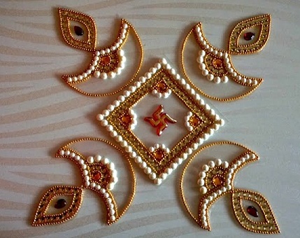 80+ Simple Rangoli Designs to Brighten Your Home 2025