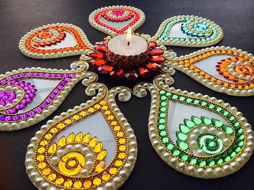 80+ Simple Rangoli Designs to Brighten Your Home 2025