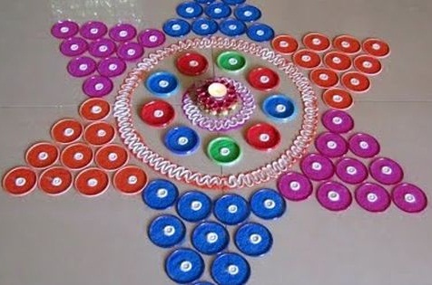 80+ Simple Rangoli Designs to Brighten Your Home 2025