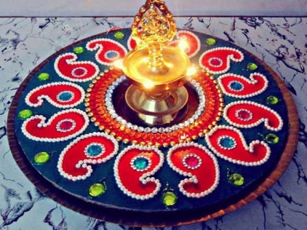 80+ Simple Rangoli Designs to Brighten Your Home 2025