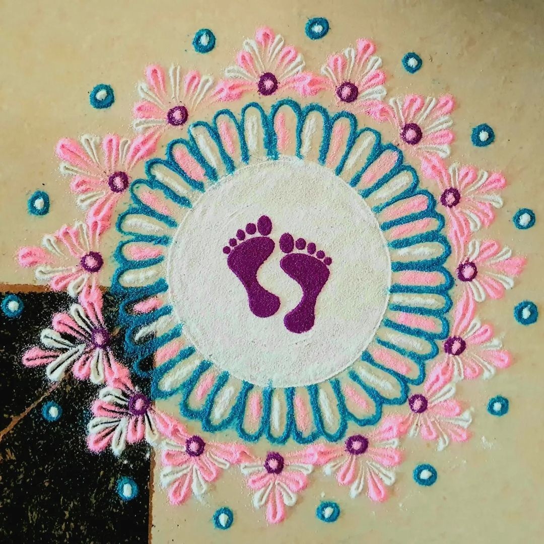 80+ Simple Rangoli Designs to Brighten Your Home 2025