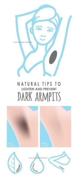 9 Effective Natural Tips to Lighten and Prevent Dark Armpits