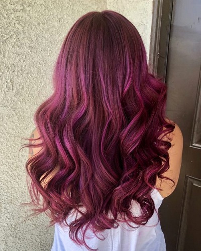 15 Different Burgundy Hair Color Shades Available in India 2025