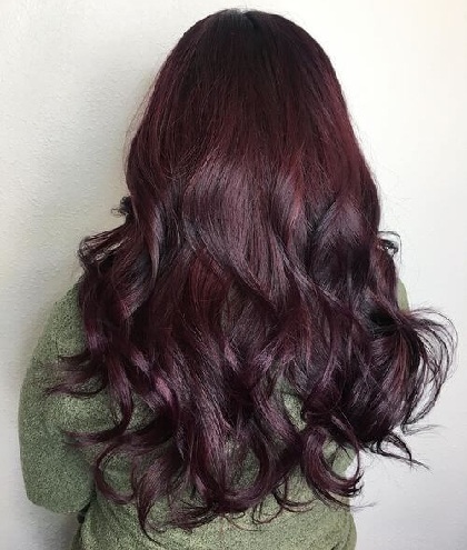 15 Different Burgundy Hair Color Shades Available in India 2025