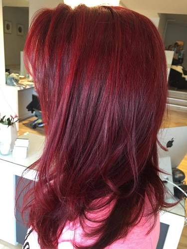 15 Different Burgundy Hair Color Shades Available in India 2025