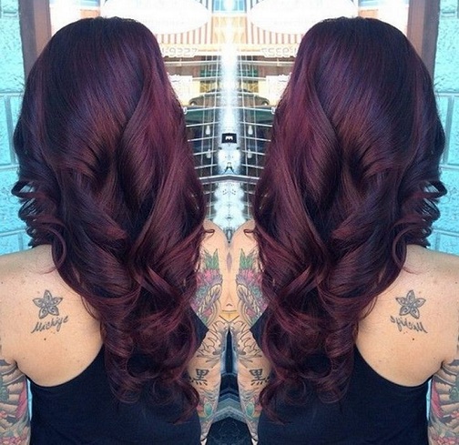 15 Different Burgundy Hair Color Shades Available in India 2025