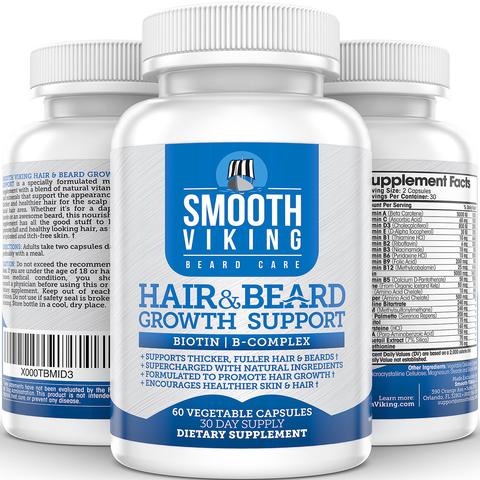 9 Best Beard Vitamins that help for Facial Hair Growth | I Fashion Styles