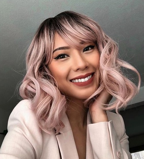 10 Different Types of Angled Bob Haircuts with Simple Styles