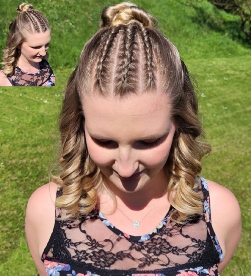 15 Inspiring French Braid Pics for Formal Events