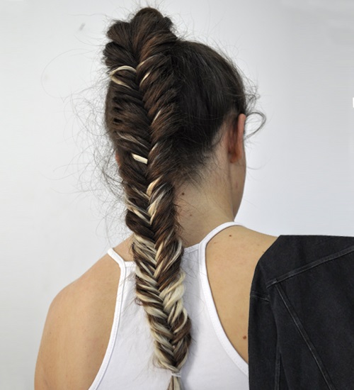 12 Trendsetting Fishtail Braid Hairstyles Pics to Inspire